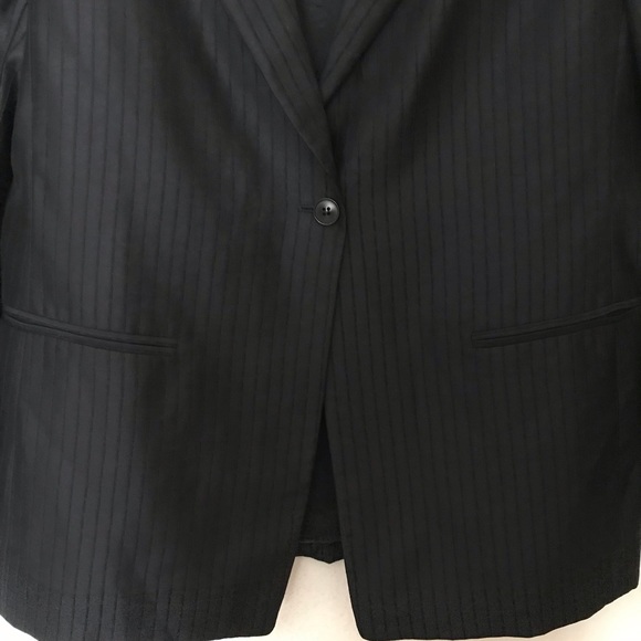 GIORGIO ARMANI, Le Collezioni made in Italy dark blue blazer. - Picture 4 of 8